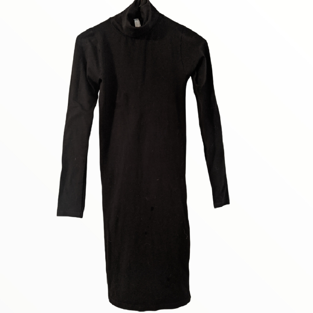American Apparel form fitting turtle neck dress
